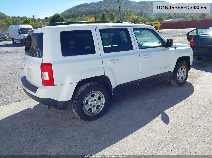 2015 JEEP LIBERTY (PATRIOT) VIN 1C4NJRBB8FD338589 — фото 4