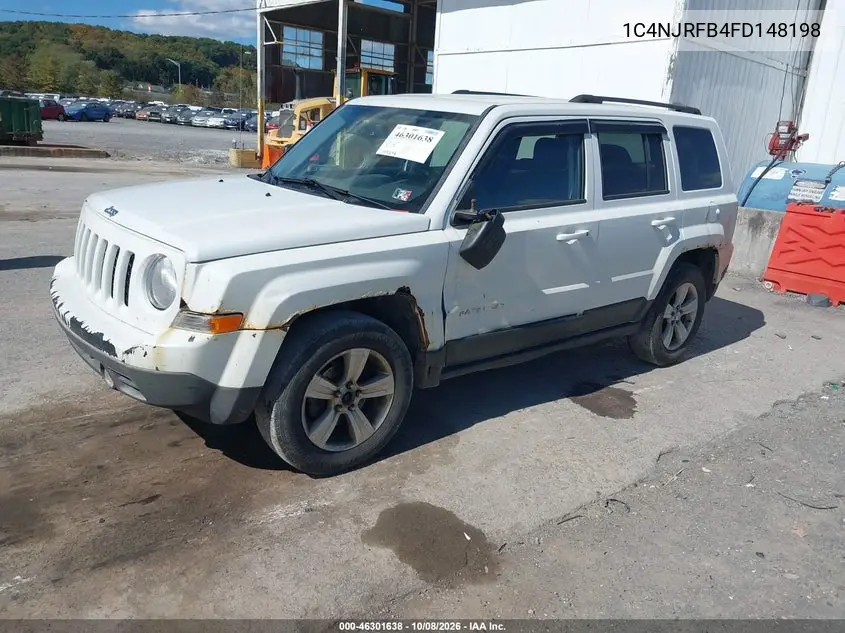 2015 JEEP LIBERTY (PATRIOT) VIN 1C4NJRFB4FD148198 — фото 2