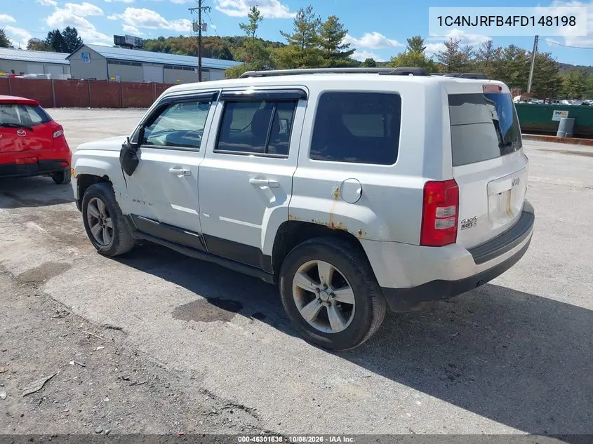 2015 JEEP LIBERTY (PATRIOT) VIN 1C4NJRFB4FD148198 — фото 3