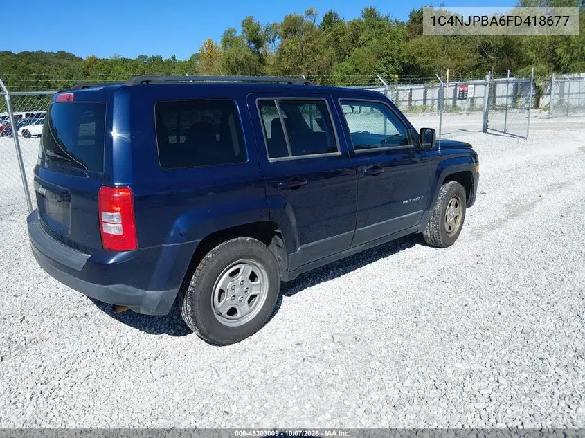 2015 JEEP LIBERTY (PATRIOT) VIN 1C4NJPBA6FD418677 — фото 4