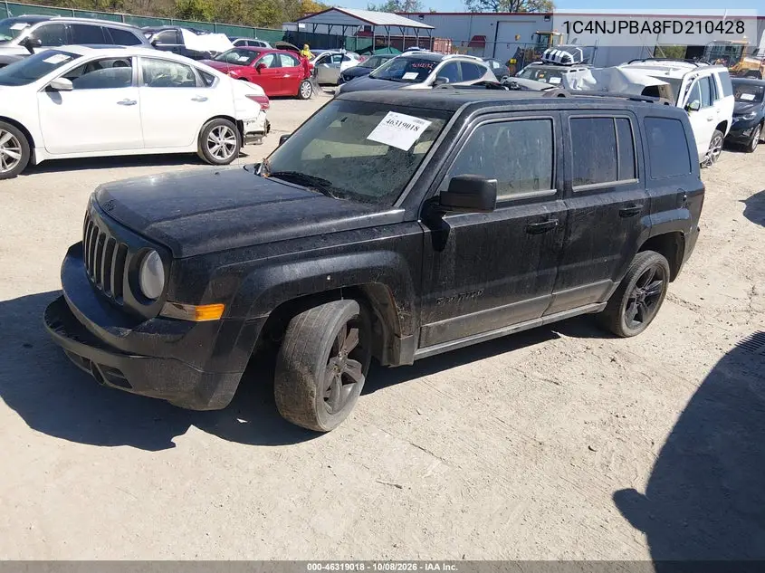 2015 JEEP LIBERTY (PATRIOT) VIN 1C4NJPBA8FD210428 — фото 2