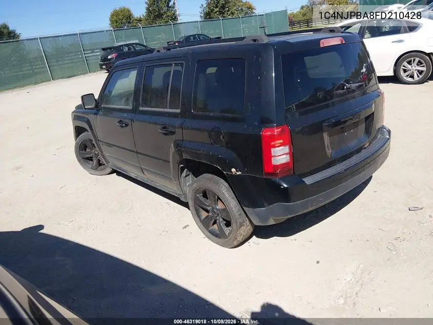 2015 JEEP LIBERTY (PATRIOT) VIN 1C4NJPBA8FD210428 — фото 3