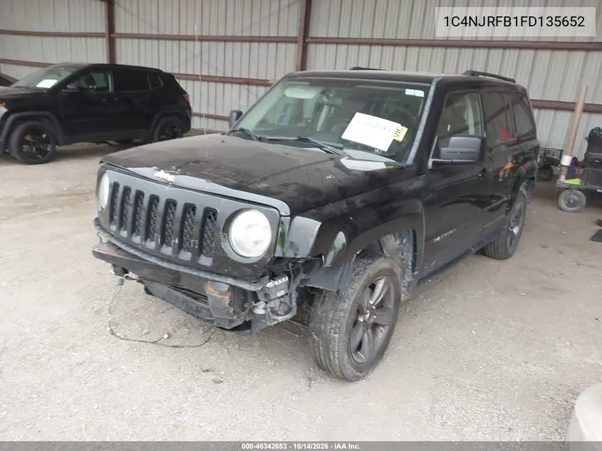 2015 JEEP LIBERTY (PATRIOT) VIN 1C4NJRFB1FD135652 — фото 2
