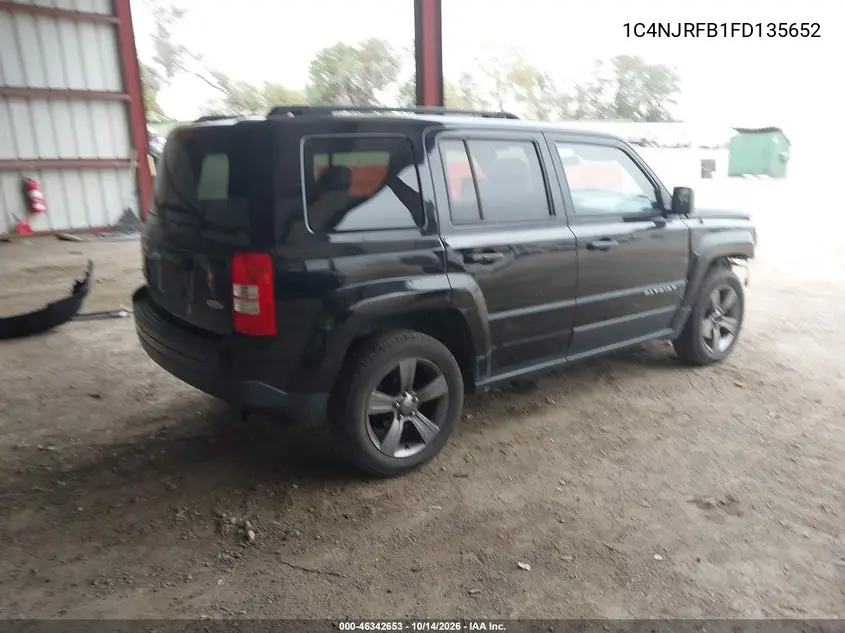 2015 JEEP LIBERTY (PATRIOT) VIN 1C4NJRFB1FD135652 — фото 4