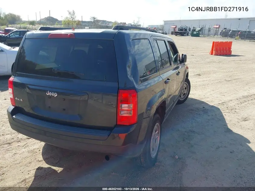 2015 JEEP LIBERTY (PATRIOT) VIN 1C4NJRBB1FD271916 — фото 4
