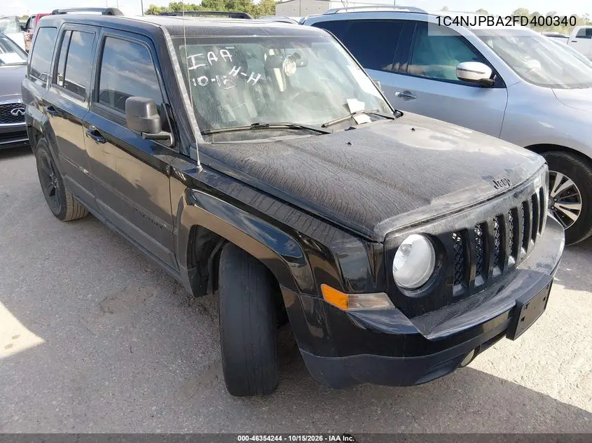 JEEP LIBERTY (PATRIOT) 2015, VIN 1C4NJPBA2FD400340