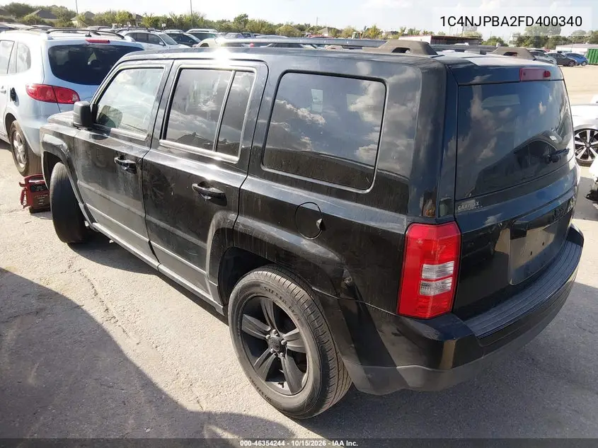 2015 JEEP LIBERTY (PATRIOT) VIN 1C4NJPBA2FD400340 — фото 3