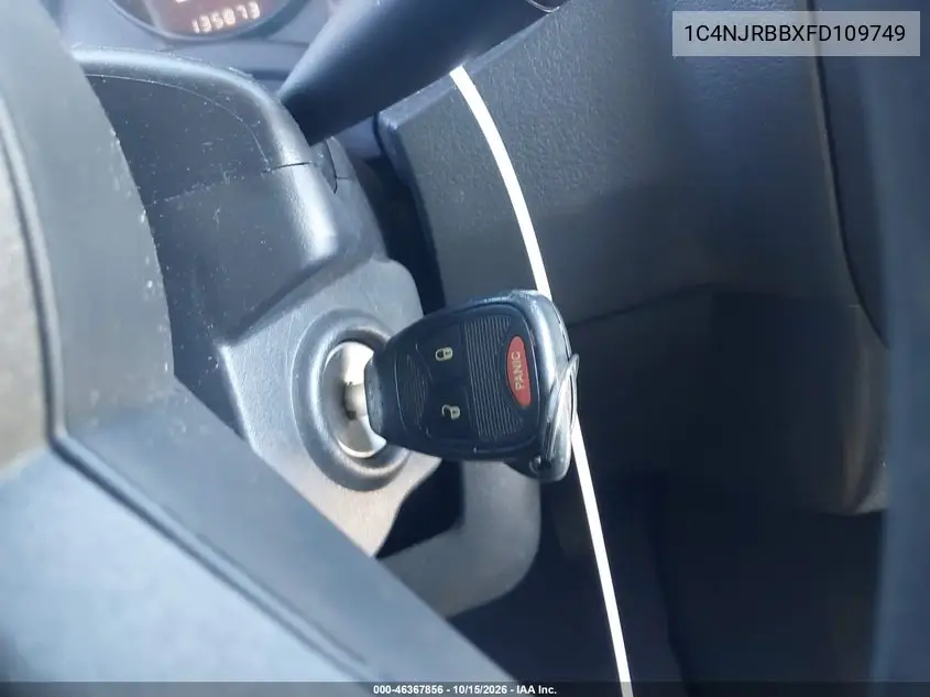 2015 JEEP LIBERTY (PATRIOT) VIN 1C4NJRBBXFD109749 — фото 11