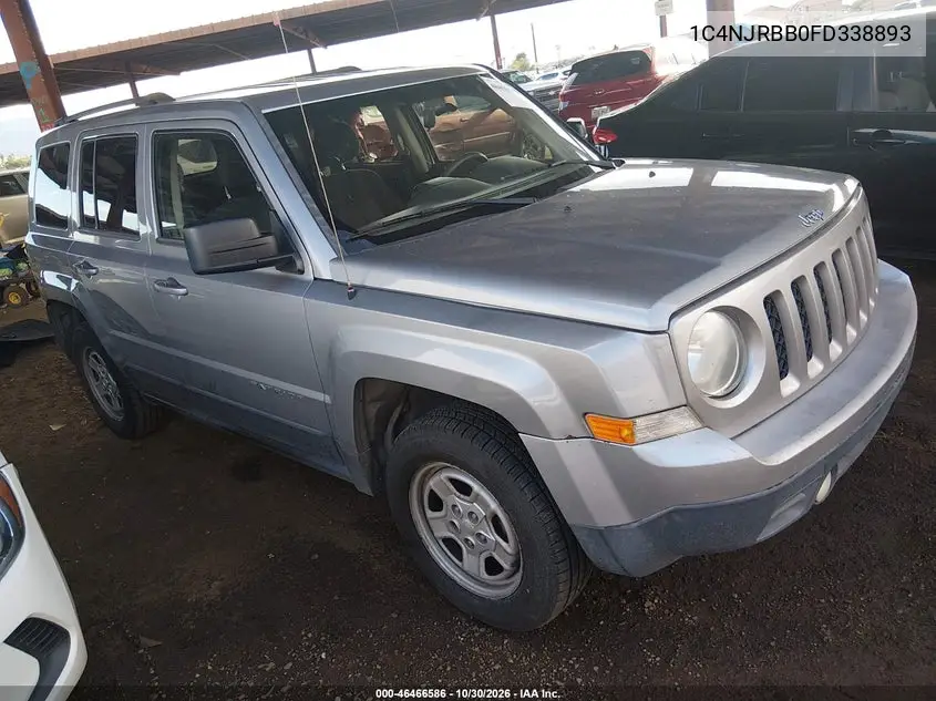 JEEP LIBERTY (PATRIOT) 2015, VIN 1C4NJRBB0FD338893