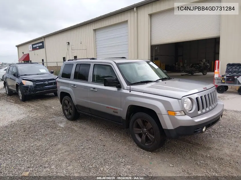 JEEP LIBERTY (PATRIOT) 2016, VIN 1C4NJPBB4GD731284