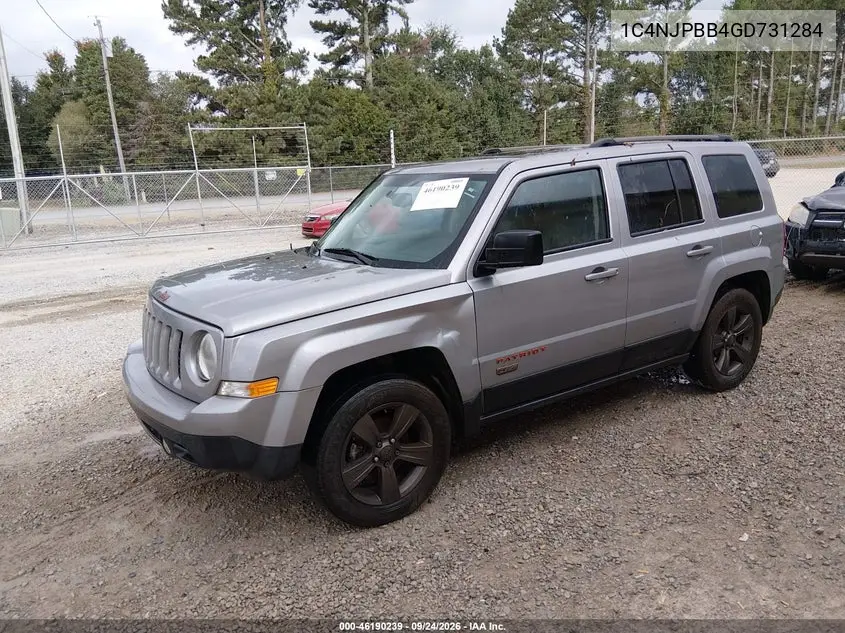 2016 JEEP LIBERTY (PATRIOT) VIN 1C4NJPBB4GD731284 — фото 2