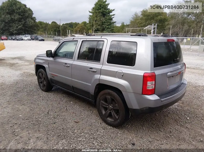 2016 JEEP LIBERTY (PATRIOT) VIN 1C4NJPBB4GD731284 — фото 3