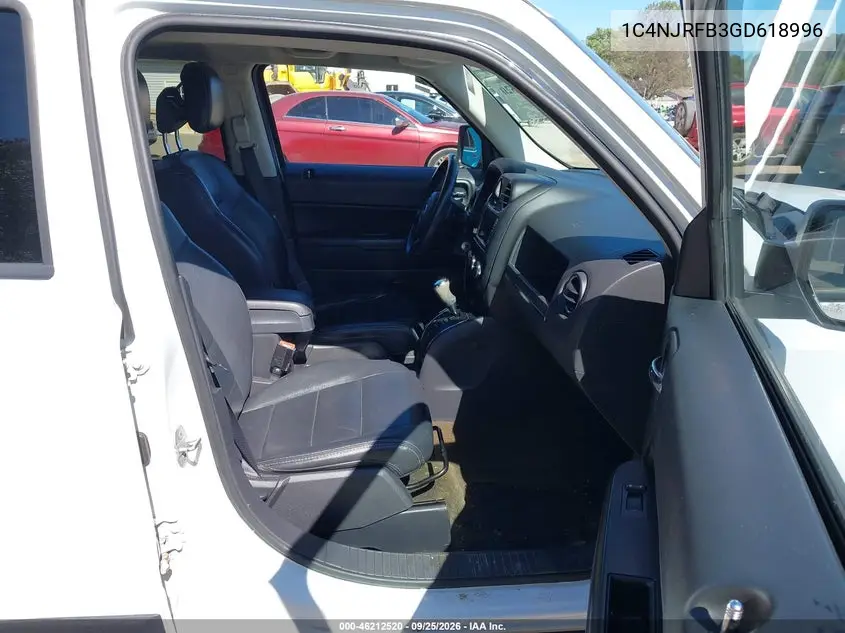 2016 JEEP LIBERTY (PATRIOT) VIN 1C4NJRFB3GD618996 — фото 5