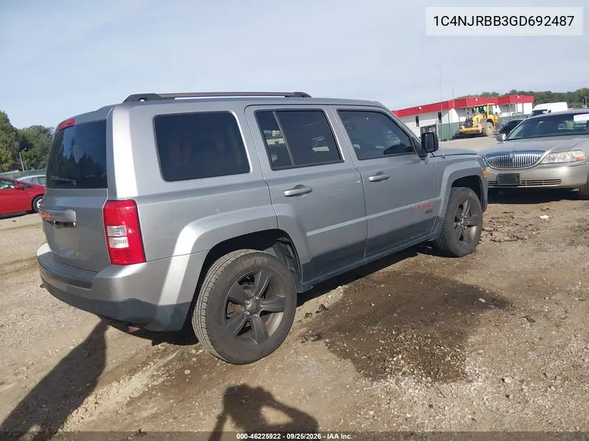 2016 JEEP LIBERTY (PATRIOT) VIN 1C4NJRBB3GD692487 — фото 4