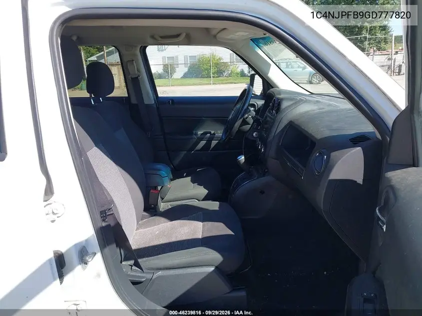 2016 JEEP LIBERTY (PATRIOT) VIN 1C4NJPFB9GD777820 — фото 5
