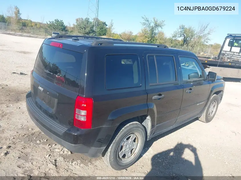 2016 JEEP LIBERTY (PATRIOT) VIN 1C4NJPBA0GD679224 — фото 4