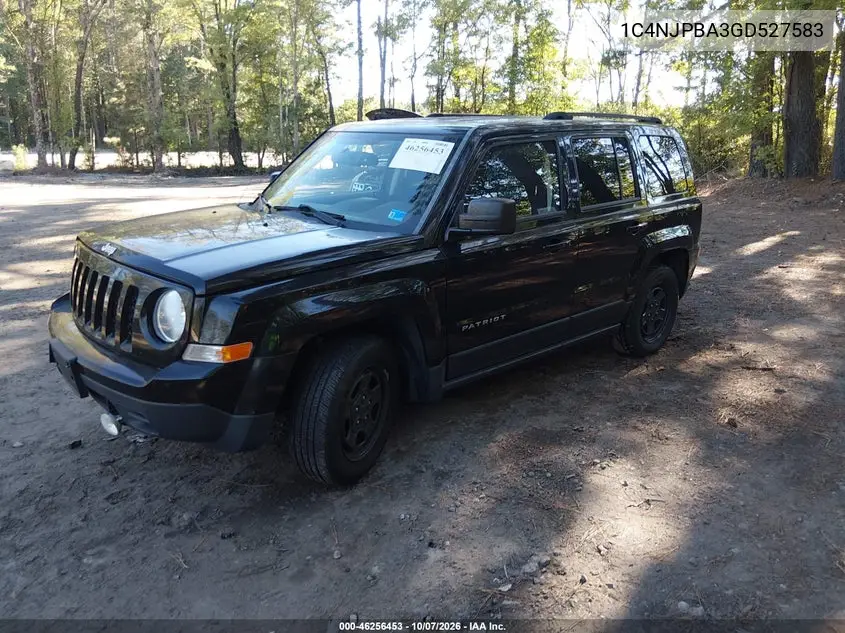 2016 JEEP LIBERTY (PATRIOT) VIN 1C4NJPBA3GD527583 — фото 2