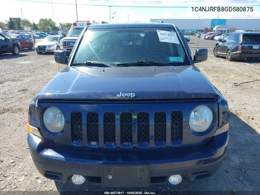 2016 JEEP LIBERTY (PATRIOT) VIN 1C4NJRFB8GD580875 — фото 12