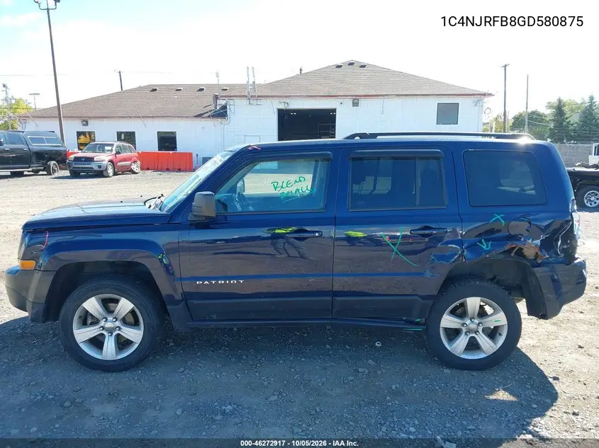 2016 JEEP LIBERTY (PATRIOT) VIN 1C4NJRFB8GD580875 — фото 14