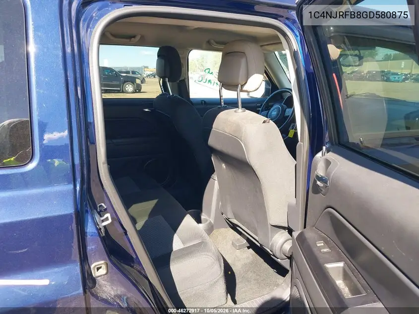 2016 JEEP LIBERTY (PATRIOT) VIN 1C4NJRFB8GD580875 — фото 8