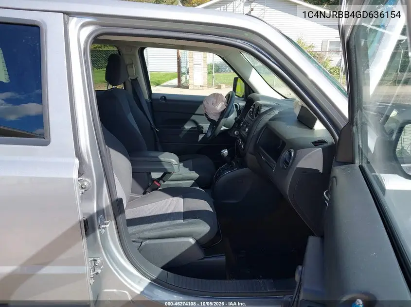 2016 JEEP LIBERTY (PATRIOT) VIN 1C4NJRBB4GD636154 — фото 5