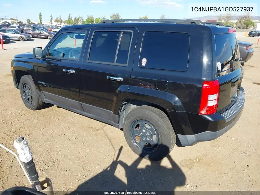 2016 JEEP LIBERTY (PATRIOT) VIN 1C4NJPBA1GD527937 — фото 3