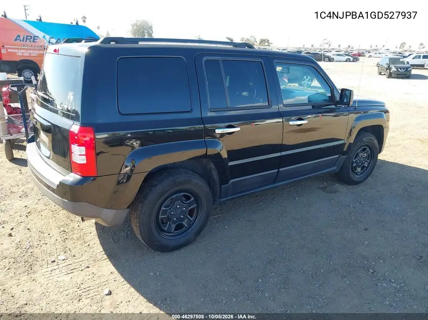 2016 JEEP LIBERTY (PATRIOT) VIN 1C4NJPBA1GD527937 — фото 4