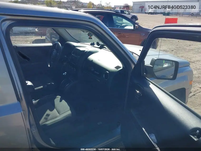 2016 JEEP LIBERTY (PATRIOT) VIN 1C4NJRFB4GD523380 — фото 5