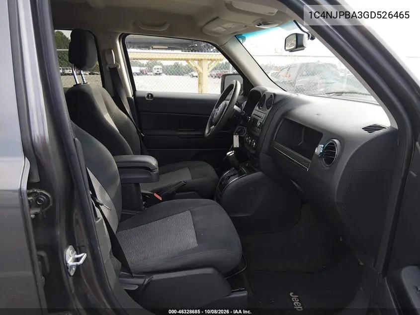 2016 JEEP LIBERTY (PATRIOT) VIN 1C4NJPBA3GD526465 — фото 5