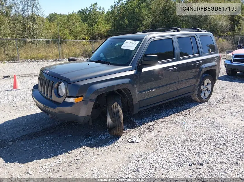 2016 JEEP LIBERTY (PATRIOT) VIN 1C4NJRFB5GD617199 — фото 2