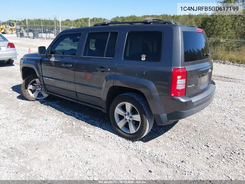 2016 JEEP LIBERTY (PATRIOT) VIN 1C4NJRFB5GD617199 — фото 3