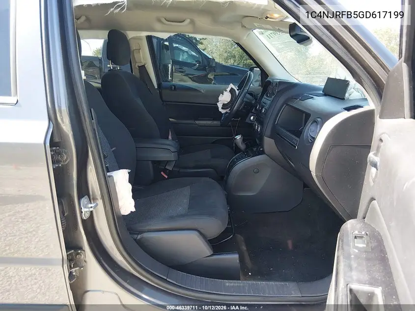 2016 JEEP LIBERTY (PATRIOT) VIN 1C4NJRFB5GD617199 — фото 5
