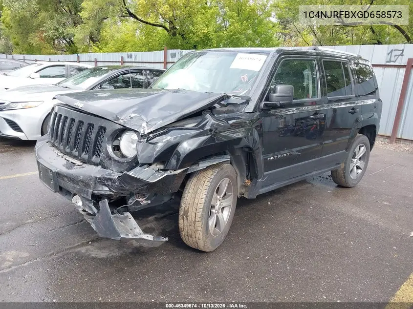 2016 JEEP LIBERTY (PATRIOT) VIN 1C4NJRFBXGD658573 — фото 2