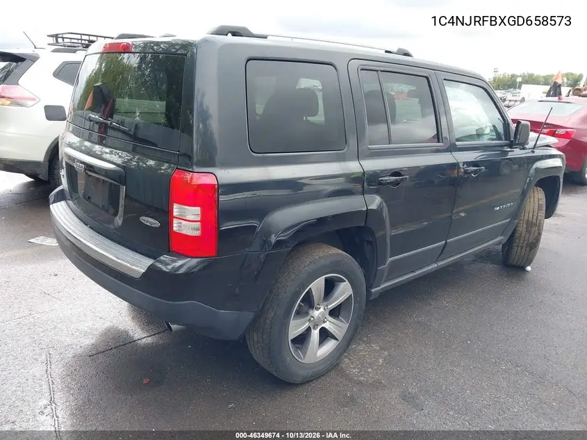 2016 JEEP LIBERTY (PATRIOT) VIN 1C4NJRFBXGD658573 — фото 4