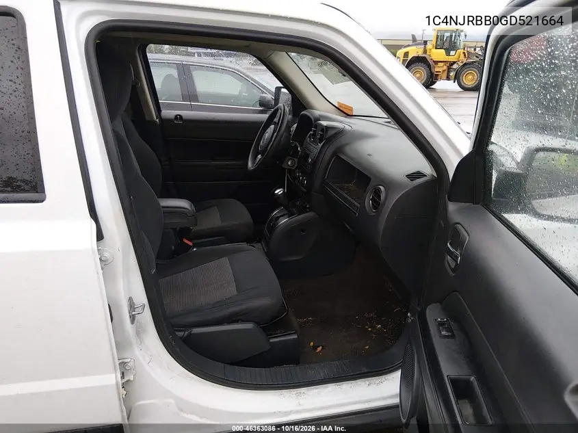 2016 JEEP LIBERTY (PATRIOT) VIN 1C4NJRBB0GD521664 — фото 5