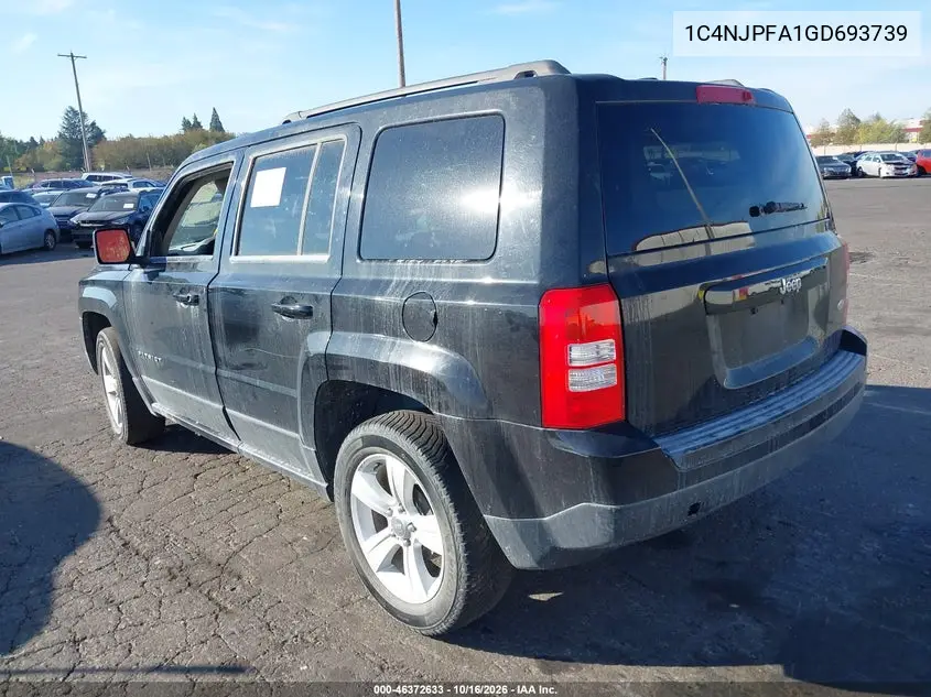 2016 JEEP LIBERTY (PATRIOT) VIN 1C4NJPFA1GD693739 — фото 3