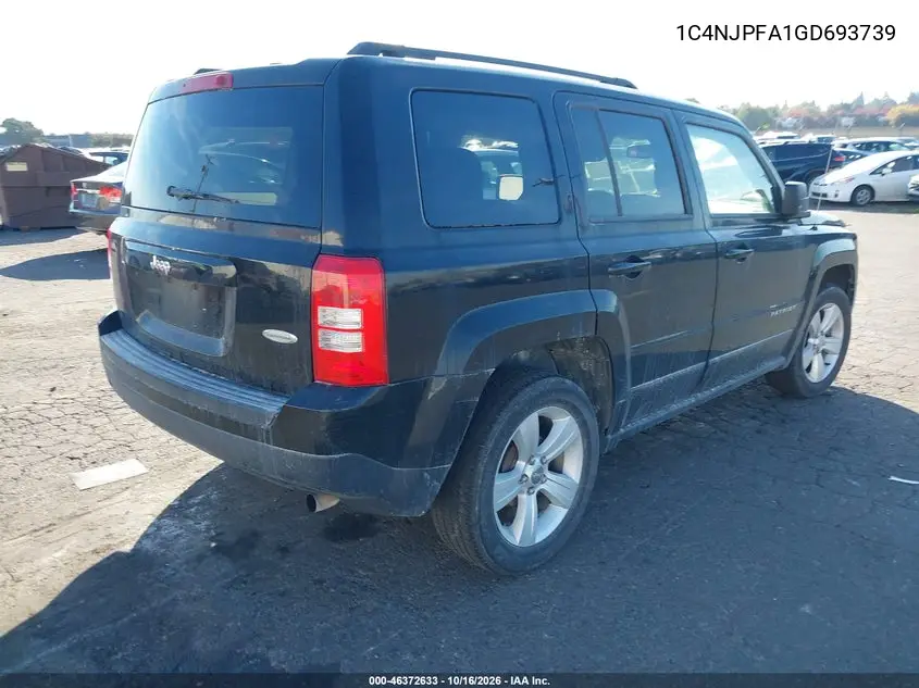 2016 JEEP LIBERTY (PATRIOT) VIN 1C4NJPFA1GD693739 — фото 4