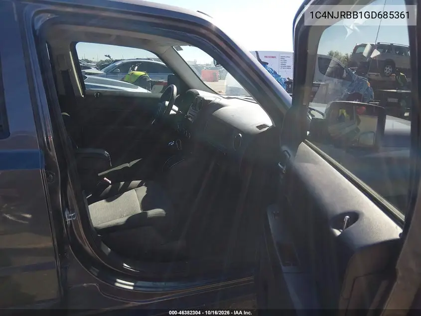 2016 JEEP LIBERTY (PATRIOT) VIN 1C4NJRBB1GD685361 — фото 5
