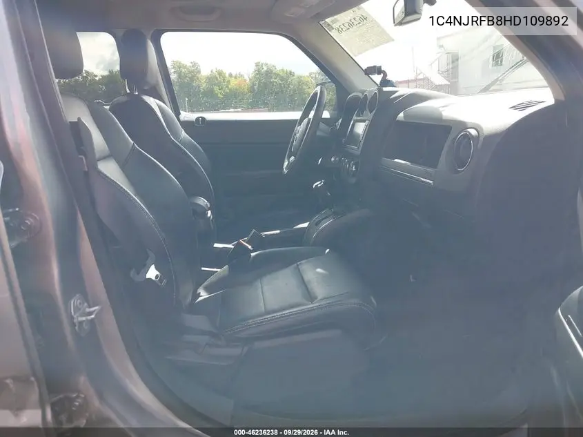 2017 JEEP LIBERTY (PATRIOT) VIN 1C4NJRFB8HD109892 — фото 5