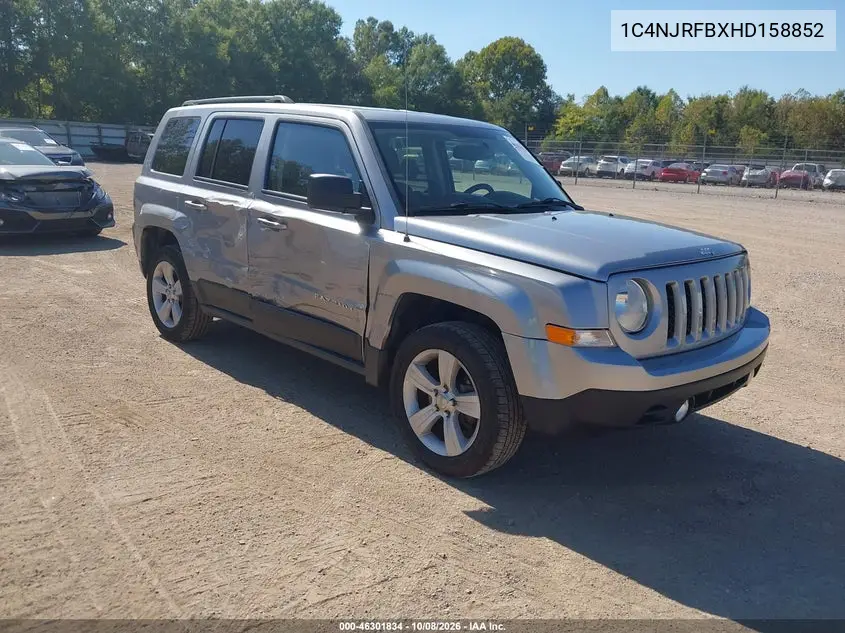 JEEP LIBERTY (PATRIOT) 2017, VIN 1C4NJRFBXHD158852