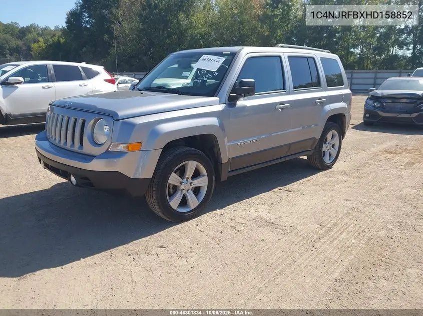 2017 JEEP LIBERTY (PATRIOT) VIN 1C4NJRFBXHD158852 — фото 2