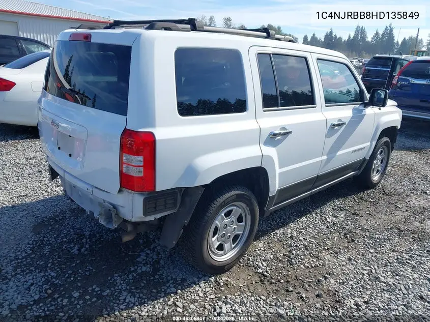 2017 JEEP LIBERTY (PATRIOT) VIN 1C4NJRBB8HD135849 — фото 4