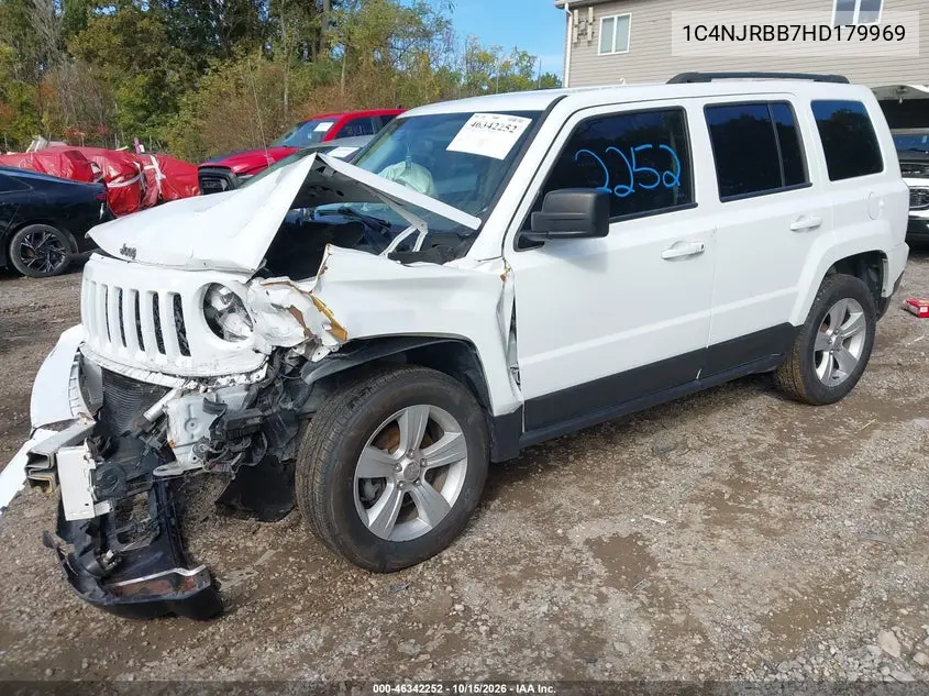 2017 JEEP LIBERTY (PATRIOT) VIN 1C4NJRBB7HD179969 — фото 2