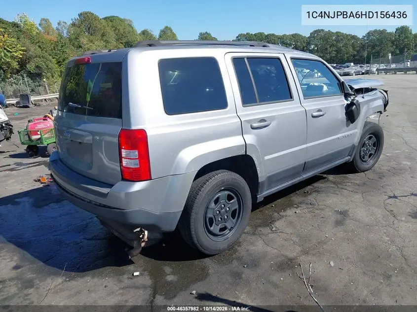 2017 JEEP LIBERTY (PATRIOT) VIN 1C4NJPBA6HD156436 — фото 4