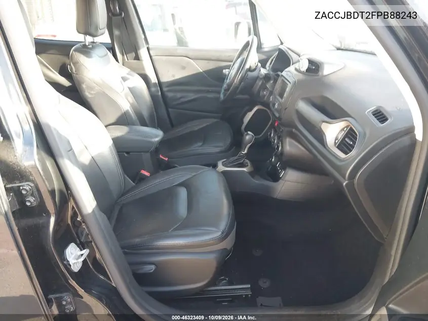 2015 JEEP RENEGADE VIN ZACCJBDT2FPB88243 — фото 5