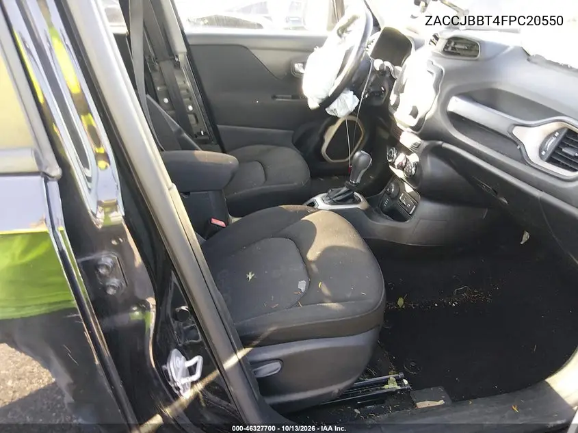 2015 JEEP RENEGADE VIN ZACCJBBT4FPC20550 — фото 5