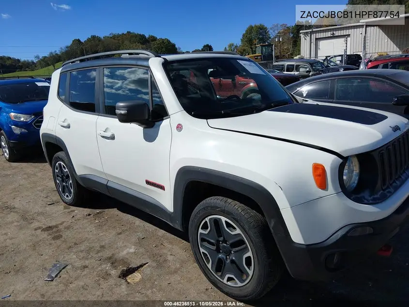 JEEP RENEGADE 2017, VIN ZACCJBCB1HPF87754