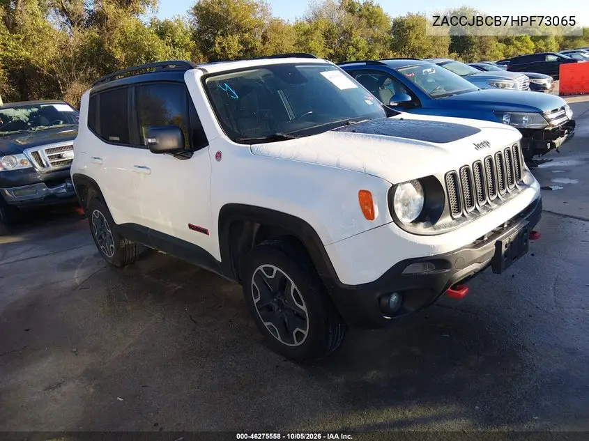 JEEP RENEGADE 2017, VIN ZACCJBCB7HPF73065