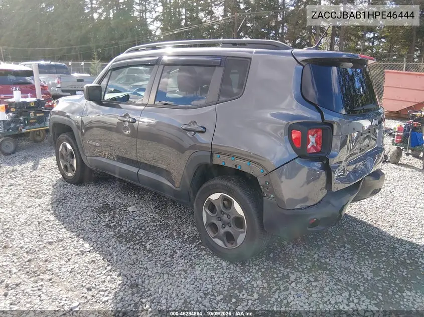 2017 JEEP RENEGADE VIN ZACCJBAB1HPE46444 — фото 3