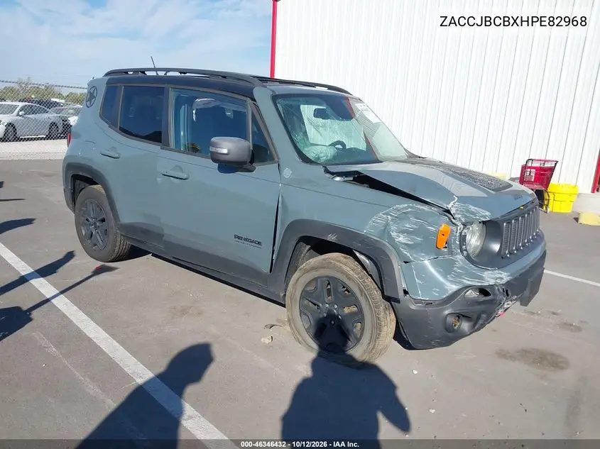 JEEP RENEGADE 2017, VIN ZACCJBCBXHPE82968